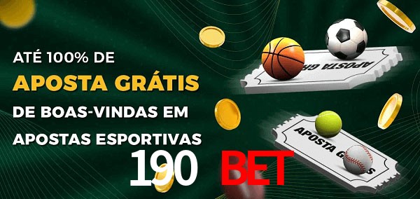 190 Bet Ate 100% de Aposta Gratis