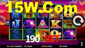190 Bet: Jogos de Caça-Níqueis-Altas Recompensas, Roleta-Velocidade, Blackjack-Desafios Máximos